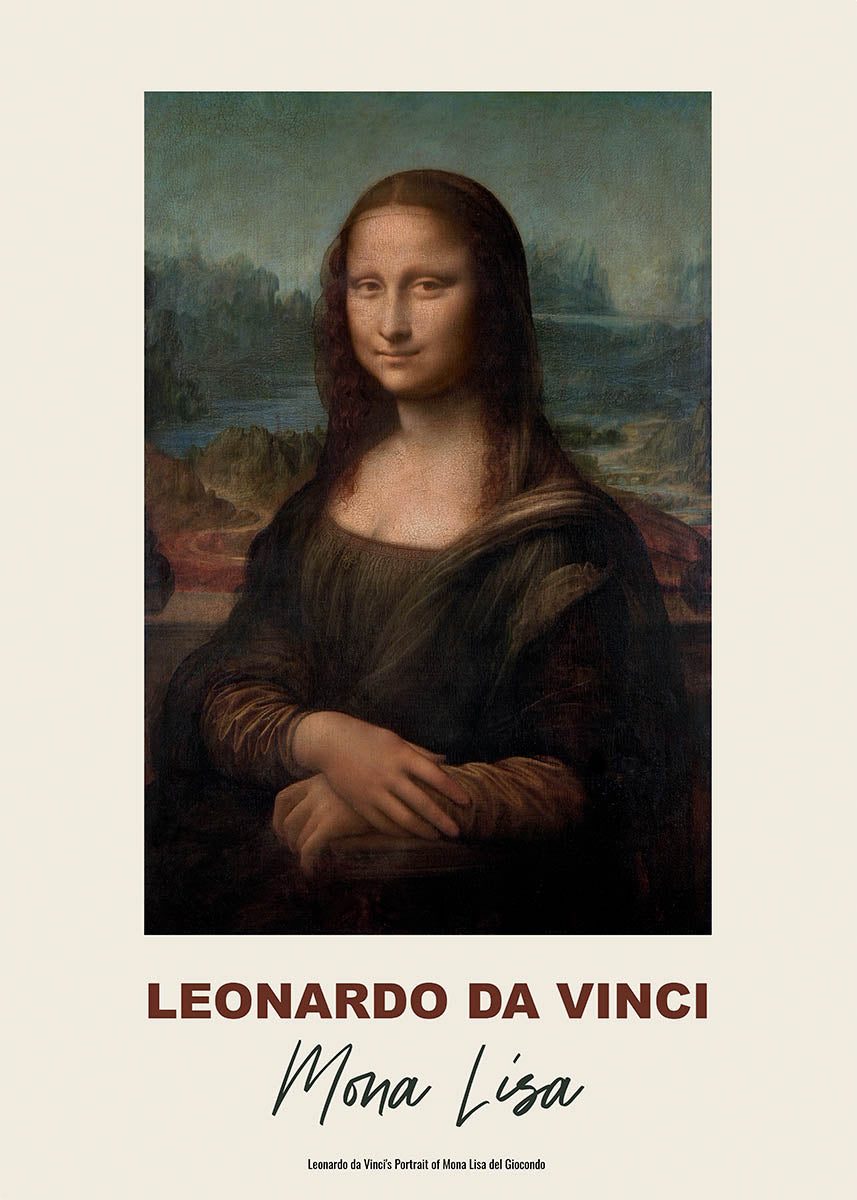 Leonardo Da Vinci: Mona Lisa poster