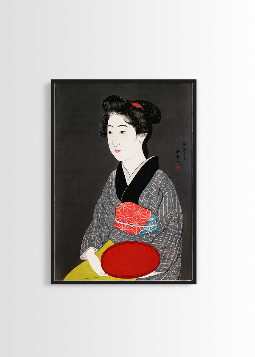 橋口五葉 美人画素描集 25葉 特製版 - 美術品