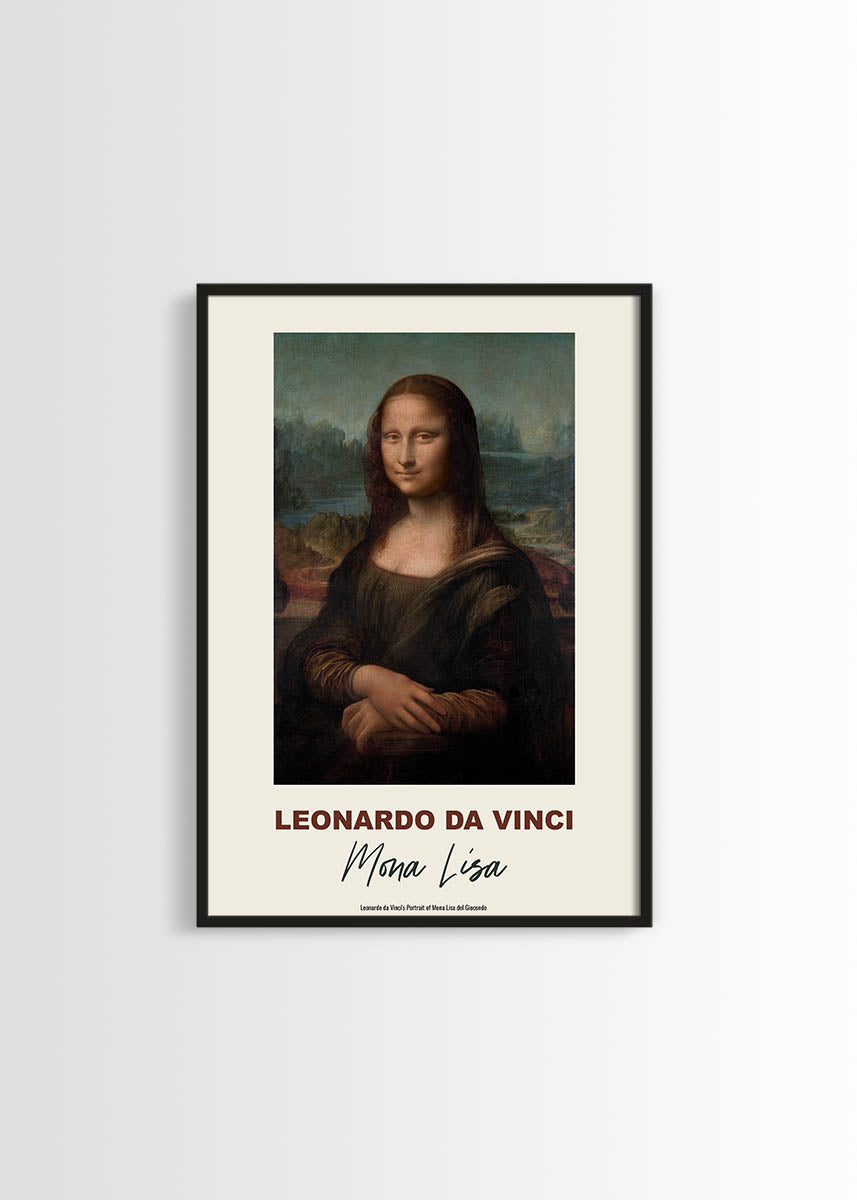 Leonardo Da Vinci: Mona Lisa poster