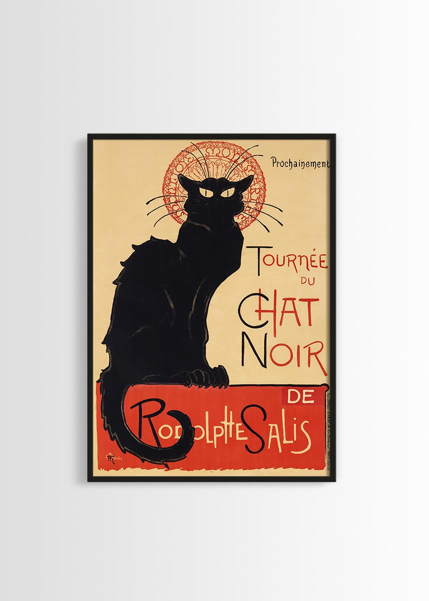 Chat Noir - Black Cat 日本製フランス製ヴィンテージポスター