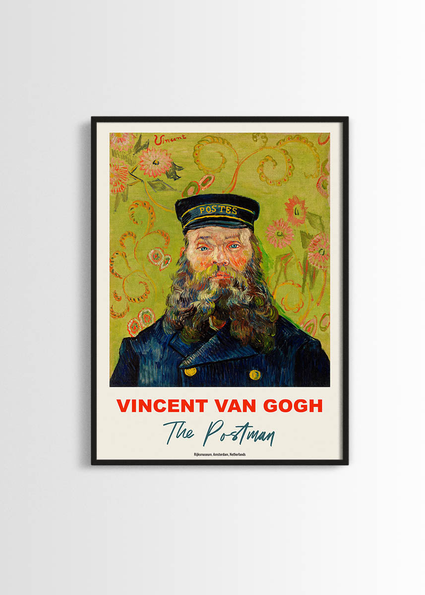 Van Gogh the postman poster